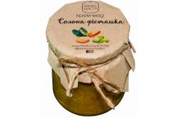 Крем-мед з солоними фісташками